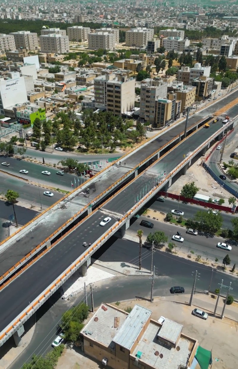 تقاطع غیرهمسطح شهیدان سرانجام ( قائم – رحمت)